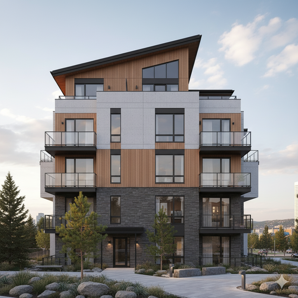 Multi-Residential Precast Concrete | Mountain View Precast