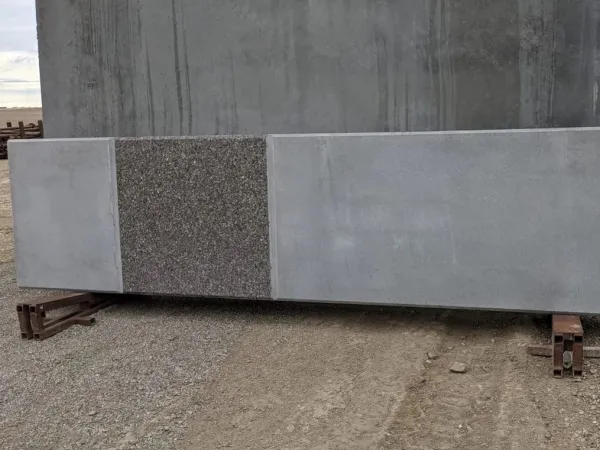 Exposed aggregate finish precast concrete Mountain View Precast